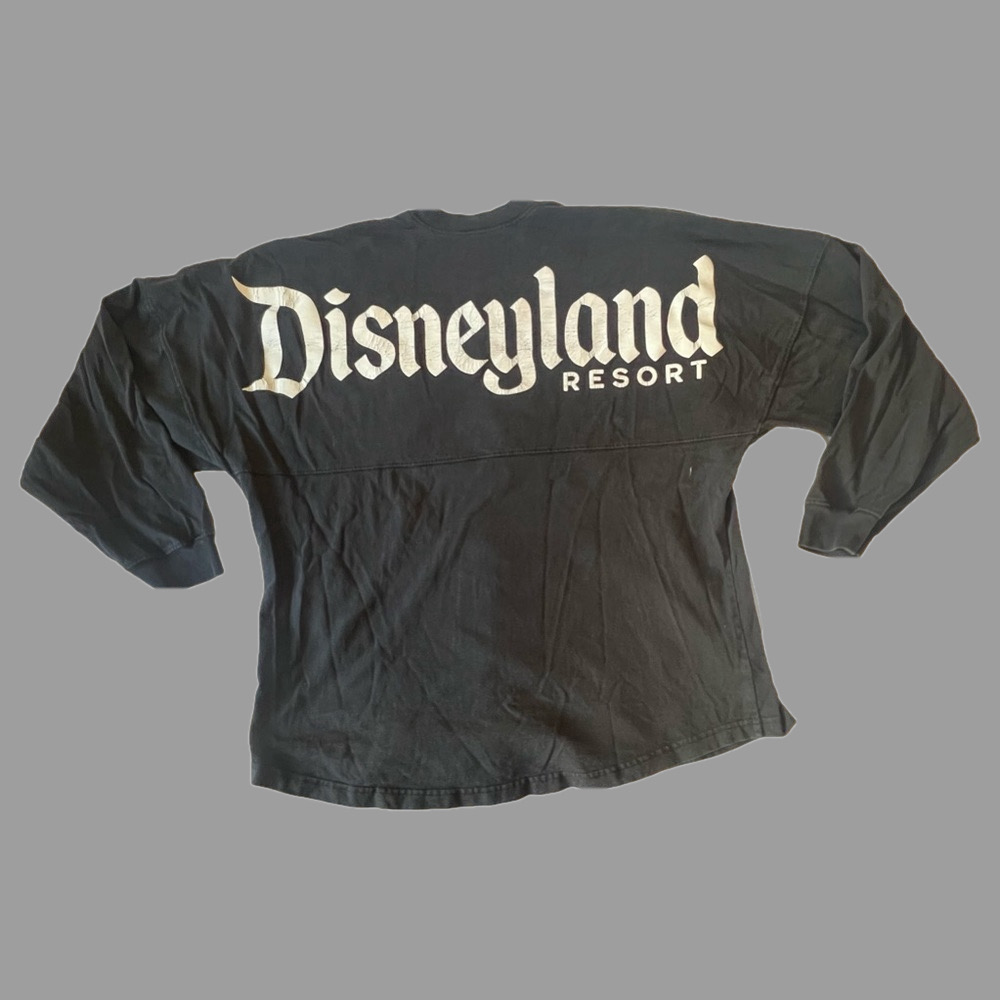 Disney “Disneyland” Resort Spell-Out Spirit Jersey Long Sleeve Shirt